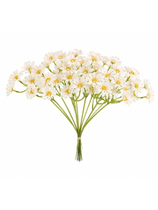 Z-A LLC Other - White Daisy Stems Artificial Flowers 10 Count
